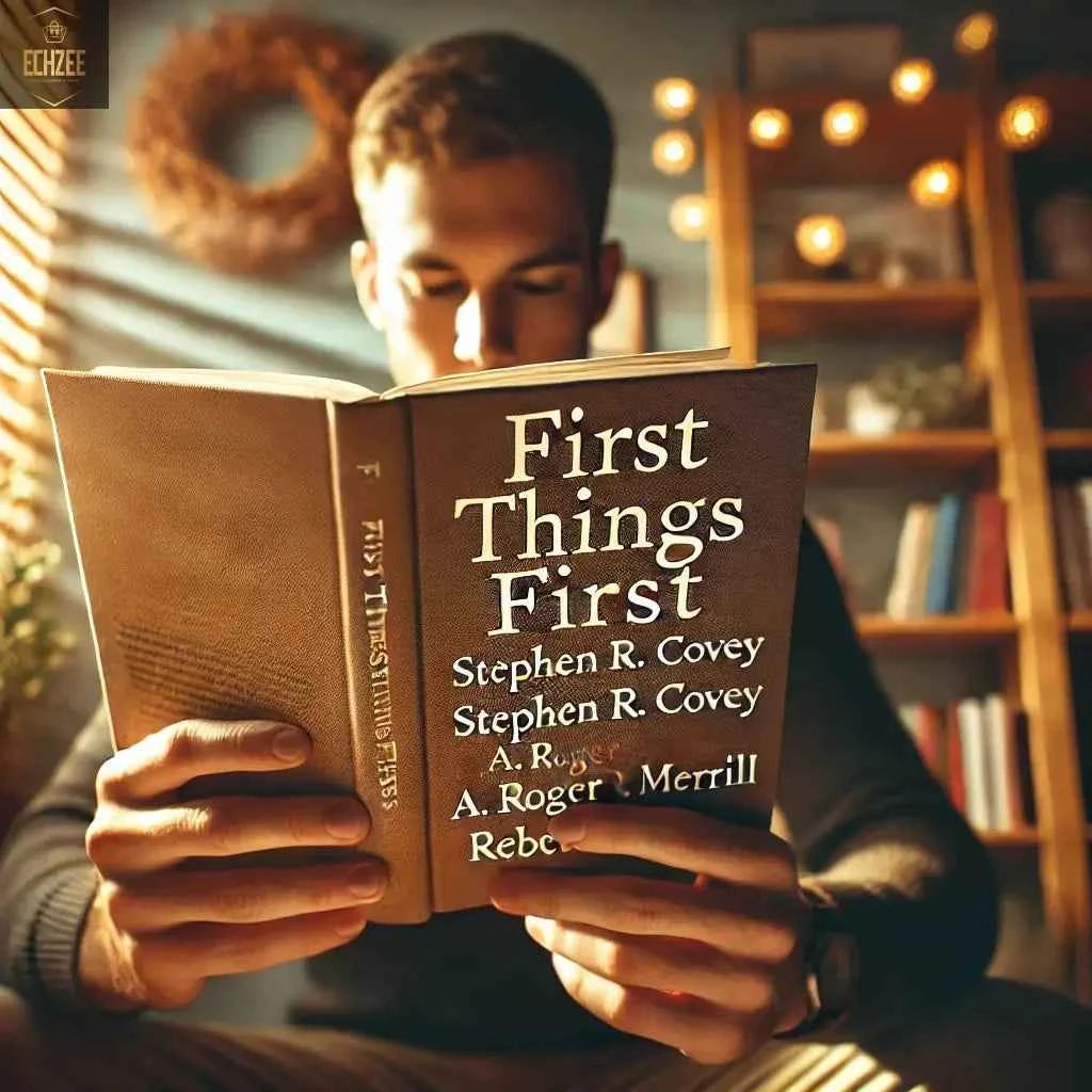 First things First by Stephen R.Covey