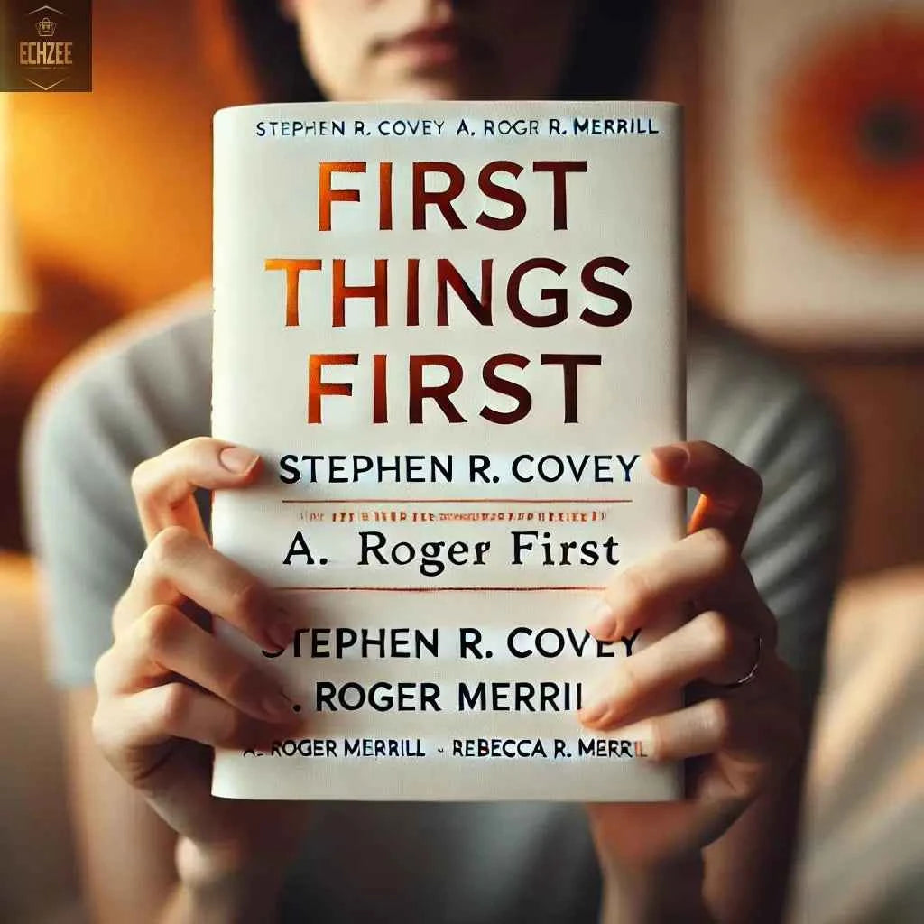 First things First by Stephen R.Covey