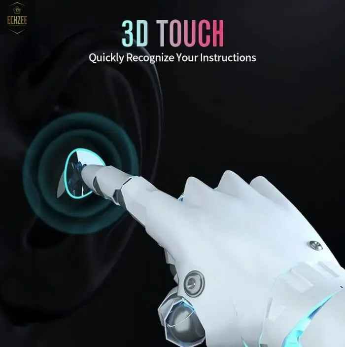 Wireless Earbuds with LED Display 3D Touch